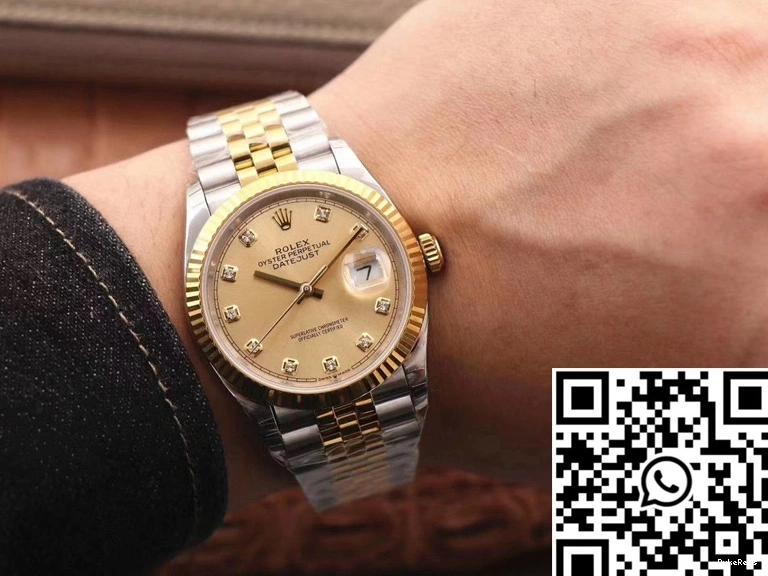 Rolex Datejust EW M126233-0017 Dial Champagne Factory 0320